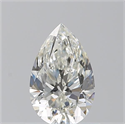 Diamante Natural 0.82 quilates, De pera , Color J, claridad SI1 y certificado GIA