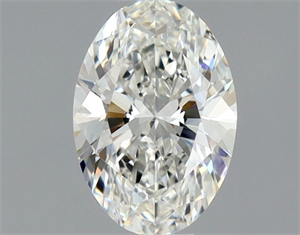 Picture of Natural Diamond 0.50 Carats, Oval with  Cut, H Color, VVS1 Clarity and Certified by GIA
