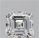 Natural Diamond 0.90 Carats, Asscher with  Cut, H Color, VVS1 Clarity and Certified by GIA