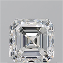 Natural Diamond 0.90 Carats, Asscher with  Cut, H Color, VVS1 Clarity and Certified by GIA