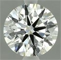 Del inventario de diamantes de laboratorio, 1.29 quilates, Redondo , Color E, claridad VS1 y certificado IGI