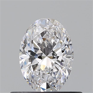 Picture of Natural Diamond 0.47 Carats, Oval with  Cut, D Color, VS1 Clarity and Certified by GIA