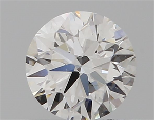 Foto Diamante Natural 0.49 quilates, Redondo , Color F, claridad VS1 y certificado GIA de