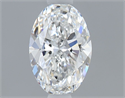 Natural Diamond 0.45 Carats, Oval with  Cut, E Color, VS1 Clarity and Certified by GIA