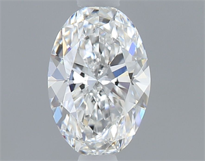 Picture of Natural Diamond 0.45 Carats, Oval with  Cut, E Color, VS1 Clarity and Certified by GIA