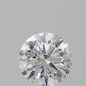Picture of Natural Diamond 0.70 Carats, Round with Excellent Cut, D Color, SI2 Clarity and Certified by GIA
