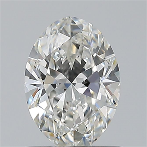 Picture of Natural Diamond 0.71 Carats, Oval with  Cut, F Color, VS1 Clarity and Certified by GIA
