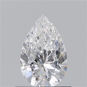 Picture of Natural Diamond 0.70 Carats, Pear with  Cut, E Color, VS2 Clarity and Certified by GIA