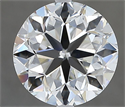 Natural Diamond 3.01 Carats, Round with Very Good Cut, G Color, VVS2 Clarity and Certified by IGI