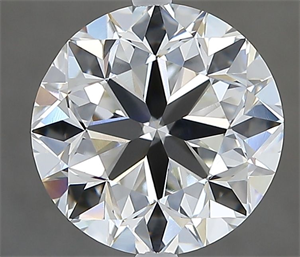 Foto Diamante Natural 3.01 quilates, Redondo , Color G, claridad VVS2 y certificado IGI de