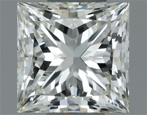 Picture of Natural Diamond 0.70 Carats, Princess with  Cut, I Color, VVS1 Clarity and Certified by IGI