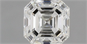 Natural Diamond 0.80 Carats, Asscher with  Cut, G Color, VVS1 Clarity and Certified by IGI