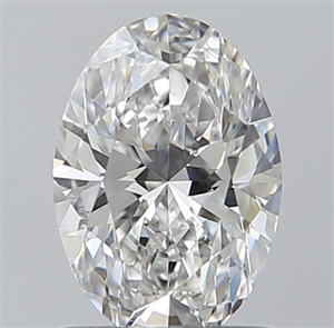 Picture of Natural Diamond 1.01 Carats, Oval with  Cut, F Color, SI1 Clarity and Certified by GIA