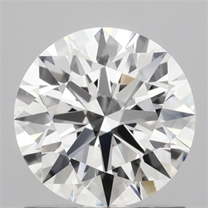 Picture of Lab Grown Diamond 1.05 Carats, Round with Ideal Cut, D Color, VVS1 Clarity and Certified by IGI
