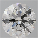 Lab Grown Diamond 4.60 Carats, Round with Ideal Cut, E Color, VS1 Clarity and Certified by IGI