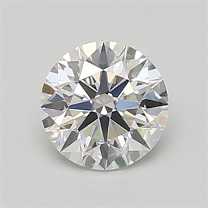 Picture of Lab Grown Diamond 0.84 Carats, Round with Ideal Cut, D Color, VS1 Clarity and Certified by IGI