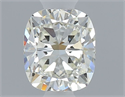 Natural Diamond 0.50 Carats, Cushion with  Cut, J Color, VS1 Clarity and Certified by GIA