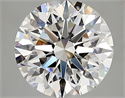 Natural Diamond 2.52 Carats, Round with Excellent Cut, D Color, VS1 Clarity and Certified by GIA