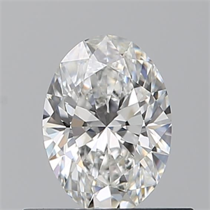 Picture of Natural Diamond 0.50 Carats, Oval with  Cut, F Color, IF Clarity and Certified by GIA