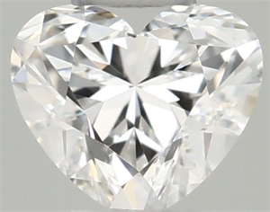 Picture of Natural Diamond 0.29 Carats, Heart with  Cut, F Color, VS1 Clarity and Certified by GIA