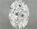 Diamante Natural 0.91 quilates, Ovalado , Color J, claridad VS2 y certificado GIA
