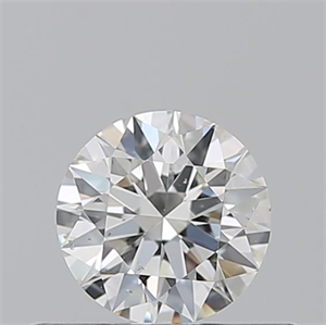 Foto Diamante Natural 0.41 quilates, Redondo , Color I, claridad SI1 y certificado GIA de