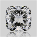 Diamante Natural 0.59 quilates, Del cojín , Color H, claridad VS2 y certificado GIA