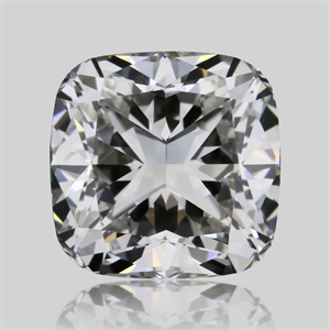 Picture of Natural Diamond 0.59 Carats, Cushion with  Cut, H Color, VS2 Clarity and Certified by GIA
