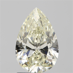 Picture of Natural Diamond 1.51 Carats, Pear with  Cut, M Color, VS2 Clarity and Certified by GIA