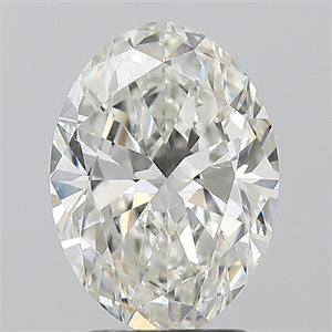 Foto Diamante Natural 2.50 quilates, Ovalado , Color H, claridad VS2 y certificado GIA de