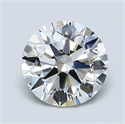 Diamante Natural 1.51 quilates, Redondo , Color H, claridad VS1 y certificado GIA