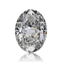 Natural Diamond 1.01 Carats, Oval with  Cut, E Color, VS2 Clarity and Certified by GIA