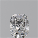 Diamante Natural 0.51 quilates, Del cojín , Color D, claridad I1 y certificado GIA