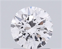 Del inventario de diamantes de laboratorio, 1.04 quilates, Redondo , Color D, claridad VVS2 y certificado IGI