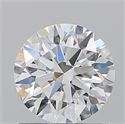 Diamante Natural 1.09 quilates, Redondo , Color F, claridad VVS1 y certificado GIA