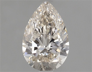 Foto Diamante Natural 0.74 quilates, De pera , Color J, claridad IF y certificado GIA de