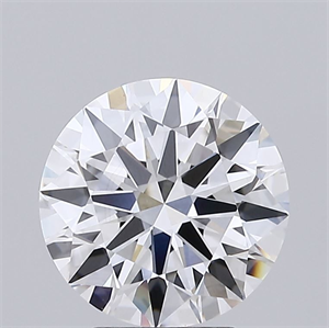 Picture of Lab Grown Diamond 3.22 Carats, Round with Ideal Cut, F Color, VVS2 Clarity and Certified by IGI