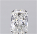 Diamante Natural 0.55 quilates, Radiante , Color F, claridad VVS1 y certificado IGI