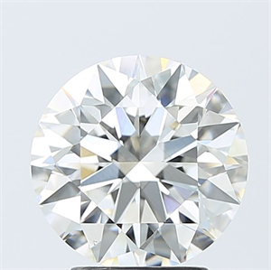 Picture of Lab Grown Diamond 3.10 Carats, Round with Ideal Cut, F Color, VS1 Clarity and Certified by IGI
