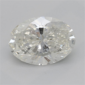 Picture of Natural Diamond 1.20 Carats, Oval with  Cut, I Color, SI2 Clarity and Certified by GIA
