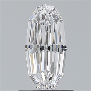 Picture of Natural Diamond 0.62 Carats, Oval with  Cut, D Color, VS1 Clarity and Certified by GIA
