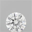 Lab Grown Diamond 1.23 Carats, Round with Ideal Cut, D Color, VS1 Clarity and Certified by IGI