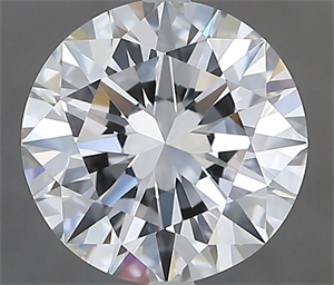 Picture of Natural Diamond 2.00 Carats, Round with Excellent Cut, H Color, VVS1 Clarity and Certified by GIA