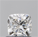 Diamante Natural 0.70 quilates, Del cojín , Color F, claridad VS1 y certificado GIA