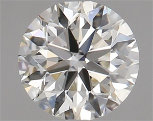 Picture of Natural Diamond 0.50 Carats, Round with Excellent Cut, I Color, VS1 Clarity and Certified by IGI
