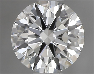 Picture of Natural Diamond 0.41 Carats, Round with Excellent Cut, F Color, VVS1 Clarity and Certified by GIA