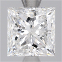 Natural Diamond 1.55 Carats, Princess with  Cut, F Color, VS2 Clarity and Certified by GIA