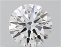 Diamante Natural 0.40 quilates, Redondo , Color D, claridad VS1 y certificado GIA