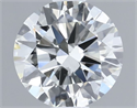 Diamante Natural 0.50 quilates, Redondo , Color H, claridad VS1 y certificado IGI