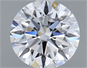 Del inventario de diamantes de laboratorio, 1.24 quilates, Redondo , Color D, claridad VVS2 y certificado IGI